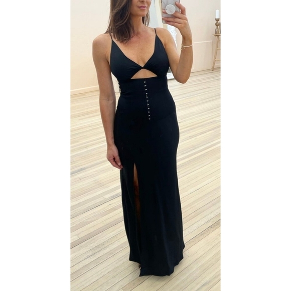 BEC + BRIDGE Teresa Maxi Dress Black 2 revolve - Picture 6 of 14